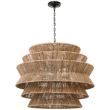 Modern 4 Light Chandelier from the Antigua Collection