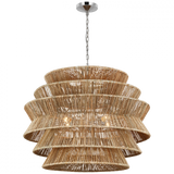 Modern 4 Light Chandelier from the Antigua Collection