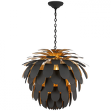 Modern 6 Light Chandelier from the Cynara Collection