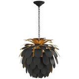 Modern 1 Light Chandelier from the Cynara Collection