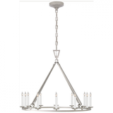 Casual 12 Light Chandelier from the Darlana Ring Collection