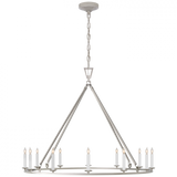 Casual 12 Light Chandelier from the Darlana Ring Collection