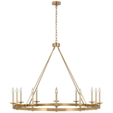 Traditional 12 Light Chandelier from the Launceton Collection