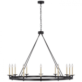 Traditional 12 Light Chandelier from the Launceton Collection
