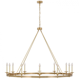 Traditional 12 Light Chandelier from the Launceton Collection