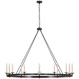 Traditional 12 Light Chandelier from the Launceton Collection