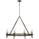 Traditional 8 Light Chandelier from the Classic Collection