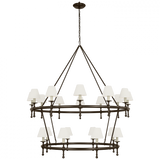 Traditional 20 Light Chandelier from the Classic Collection