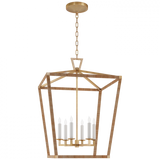 Casual Foyer/Hall Lantern from the Darlana Wrapped Collection