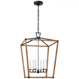 Casual Foyer/Hall Lantern from the Darlana Wrapped Collection