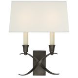 Traditional Wall Sconce from the Cross Bouillotte Collection