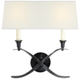 Traditional Wall Sconce from the Cross Bouillotte Collection