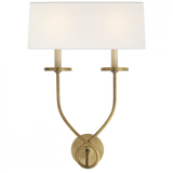Casual Wall Sconce from the Symmetric Twist Collection