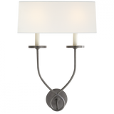 Casual Wall Sconce from the Symmetric Twist Collection