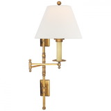 Traditional Wall Sconce from the Dorchester Swing Arm Collection