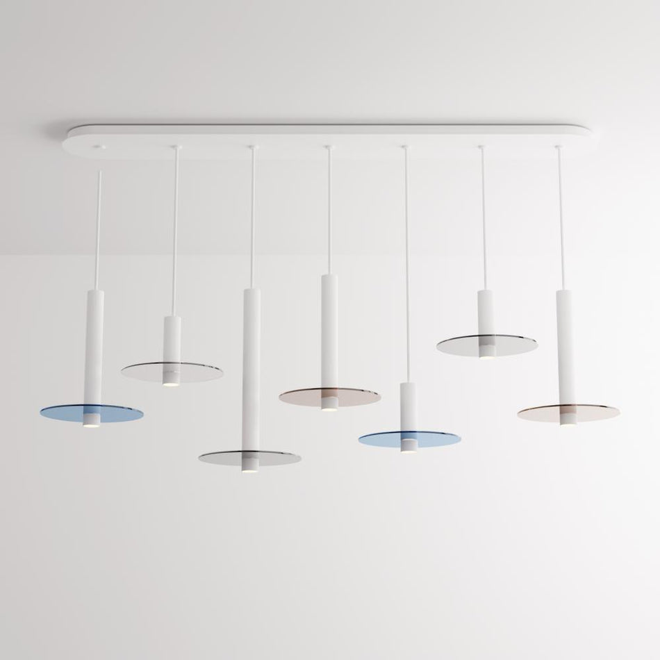 Contemporary Linear Pendant from the Combi Collection