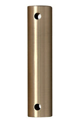 Fanimation 18 inch exterior downrod, Brushed Satin Brass finish