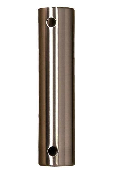 Fanimation 18 inch exterior downrod, Plated Brushed Nickel finish