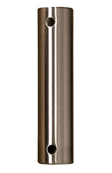 Fanimation 36 inch exterior downrod, Plated Brushed Nickel finish