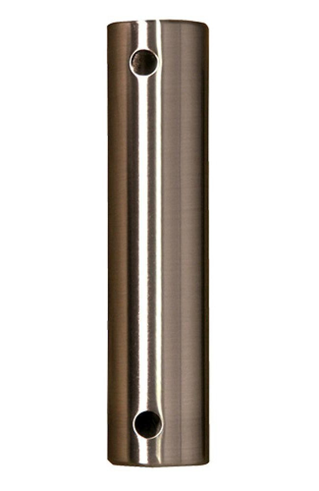 Fanimation 72 inch exterior downrod, Plated Brushed Nickel finish