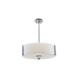 Contemporary Drum Shade Pendant from the Zurich Collection