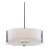 Contemporary Drum Shade Pendant from the Zurich Collection