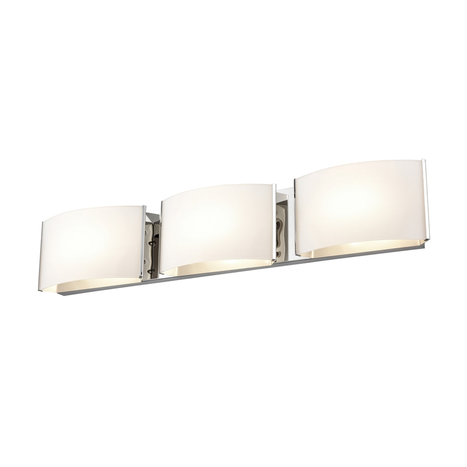 Transitional Vanity Light from the Vanguard Collection