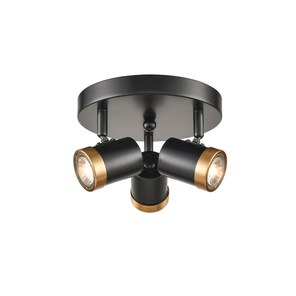 Transitional Flush Mount from the Oeil De Base Collection