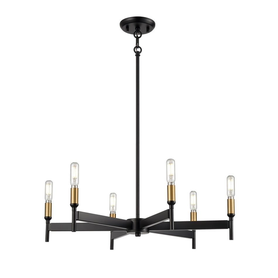 Transitional Chandelier from the Cambrai Collection