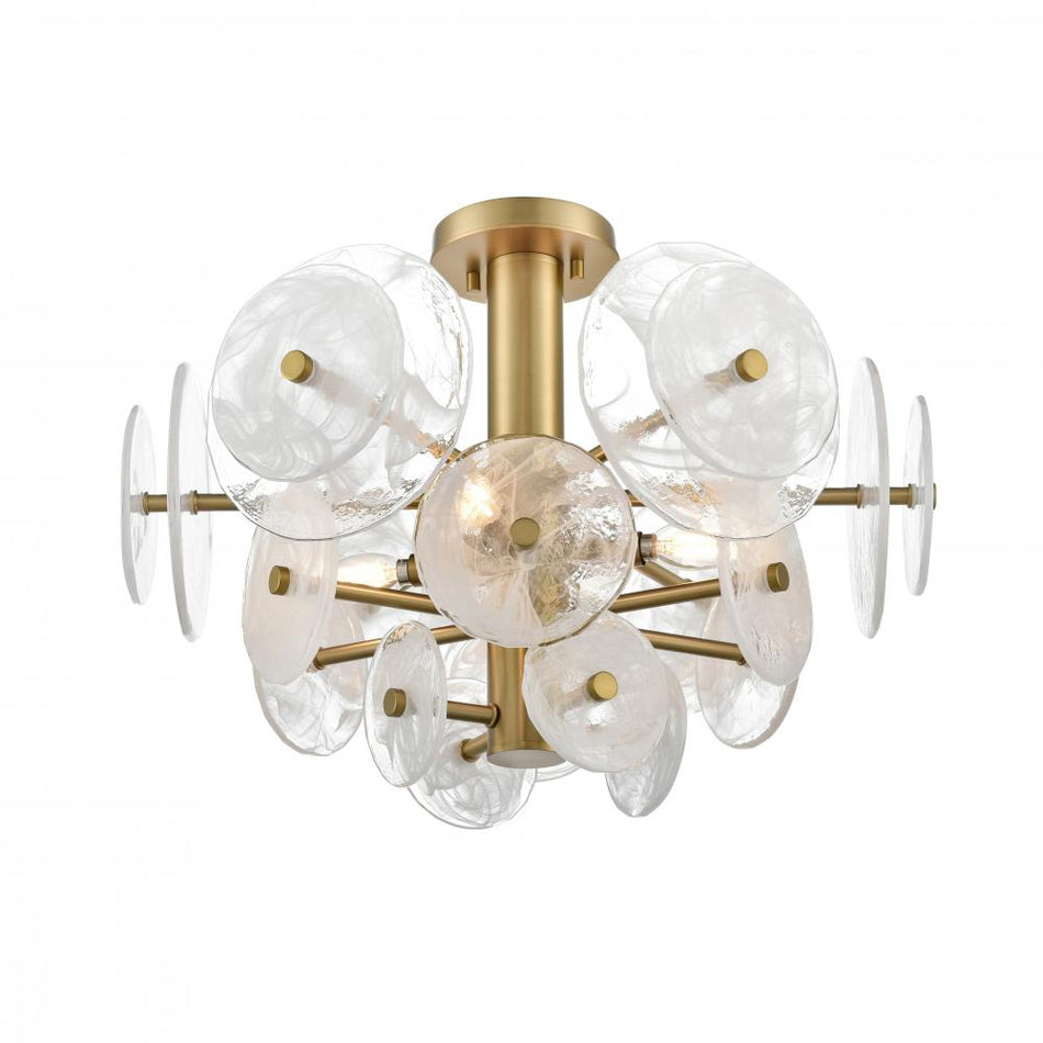 Semi-Flush Mount from the Carousel Collection