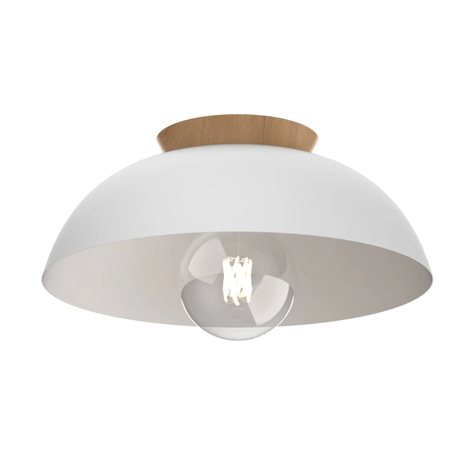 BERGEN DUAL 16"  MOUNT FLUSH MT. WHITE