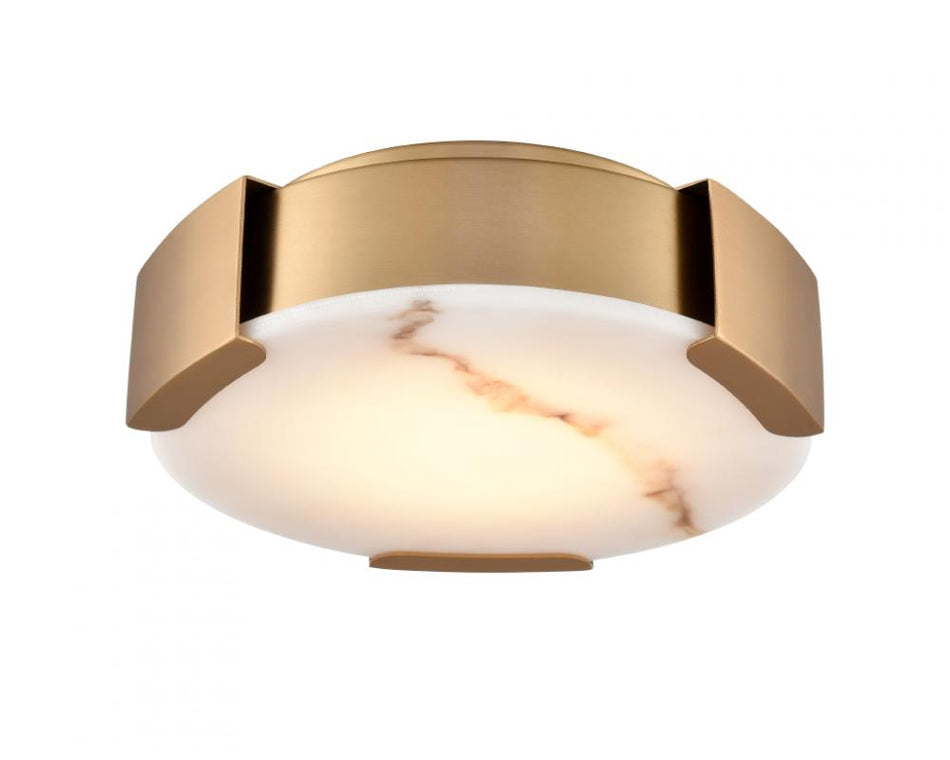 Drum Shade Flush Mount from the Petra Collection
