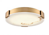 Drum Shade Flush Mount from the Petra Collection