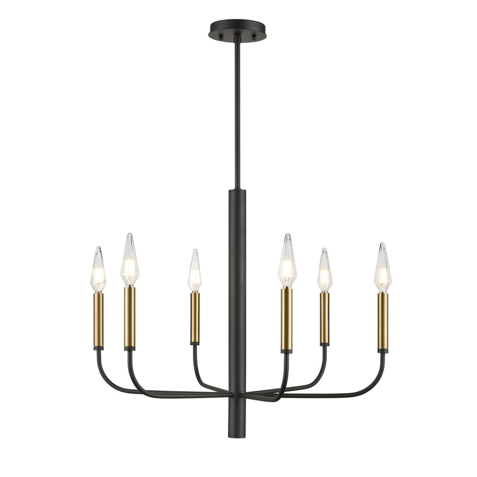 Traditional Chandelier from the Olivia Collection