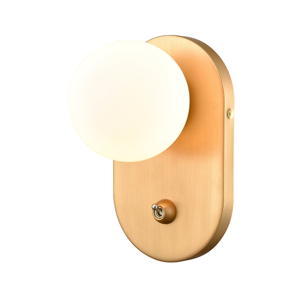 Transitional Wall Sconce from the Atwood Collection