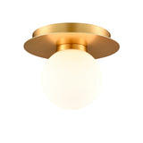 Transitional Flush Mount from the Atwood Collection