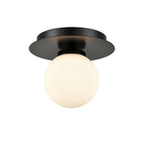 Transitional Flush Mount from the Atwood Collection