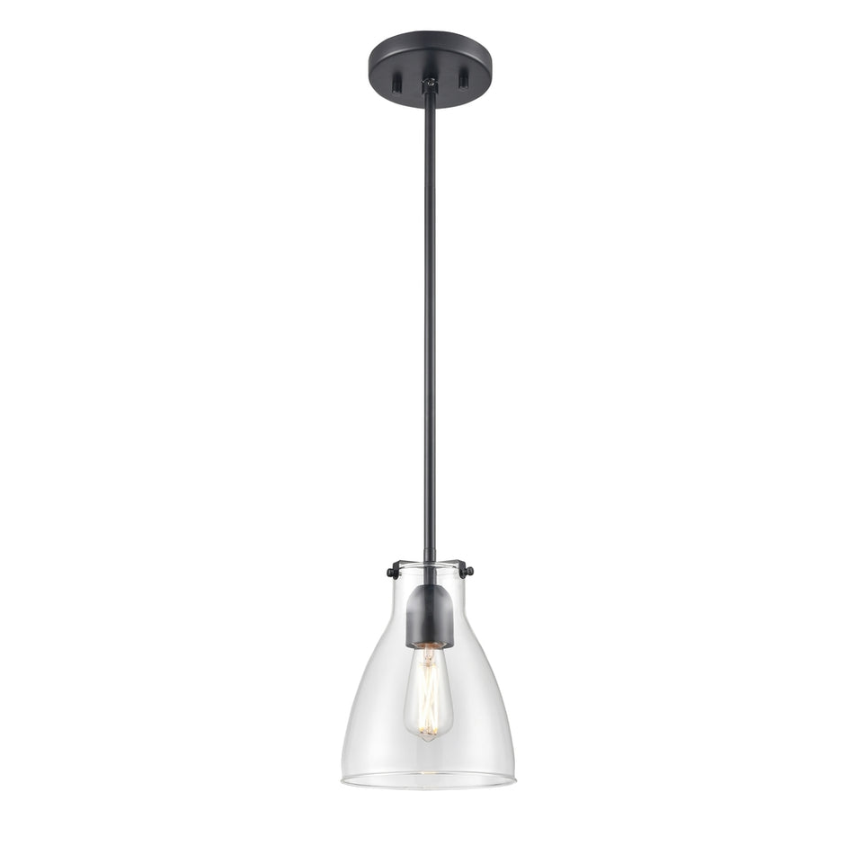 Transitional Down Pendant from the Emma Collection