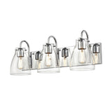Transitional Vanity Light from the Emma Collection