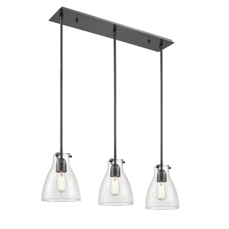Transitional Chandelier from the Emma Collection