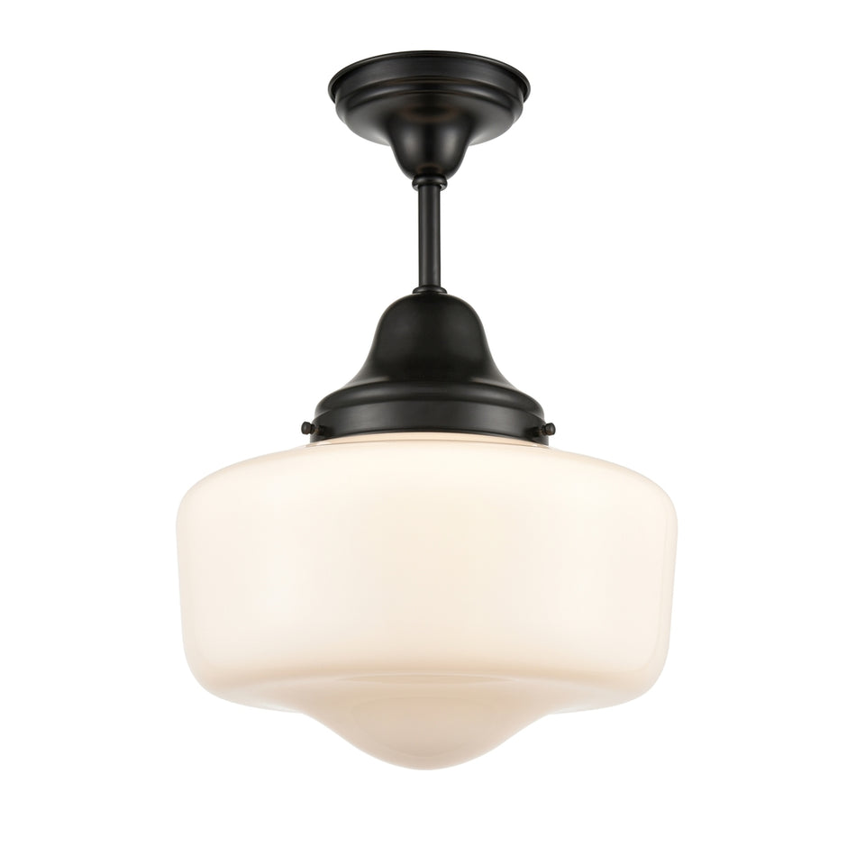 Traditional School House Semi-Flush Mount from the Schoolhouse Collection