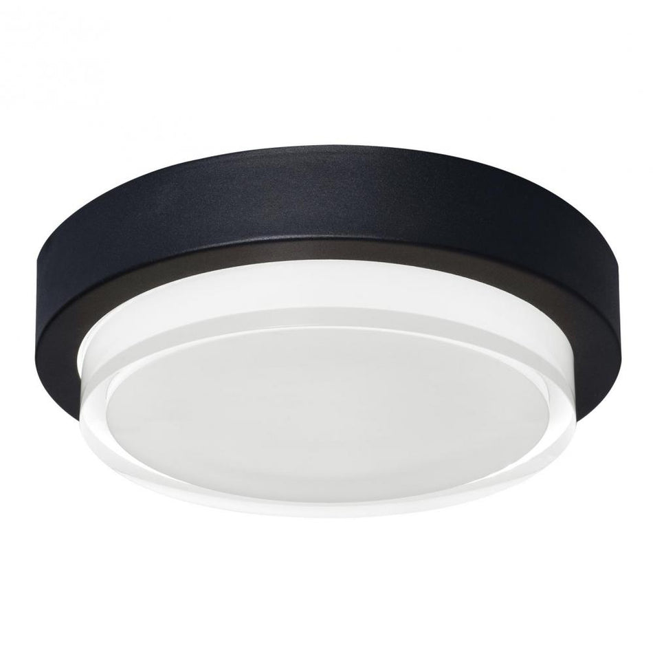 Contemporary Exterior Flush Mount from the Elm Collection
