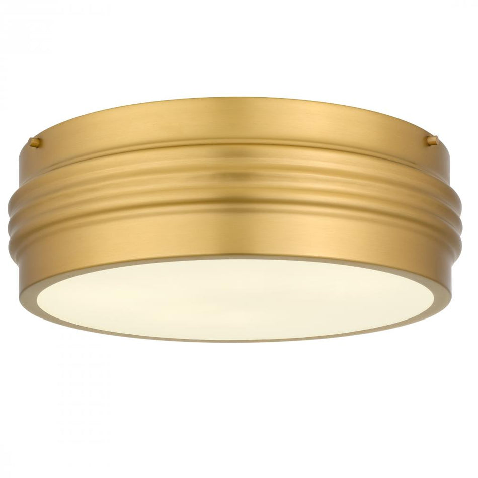 Transitional Drum Shade Flush Mount from the Emmett Collection