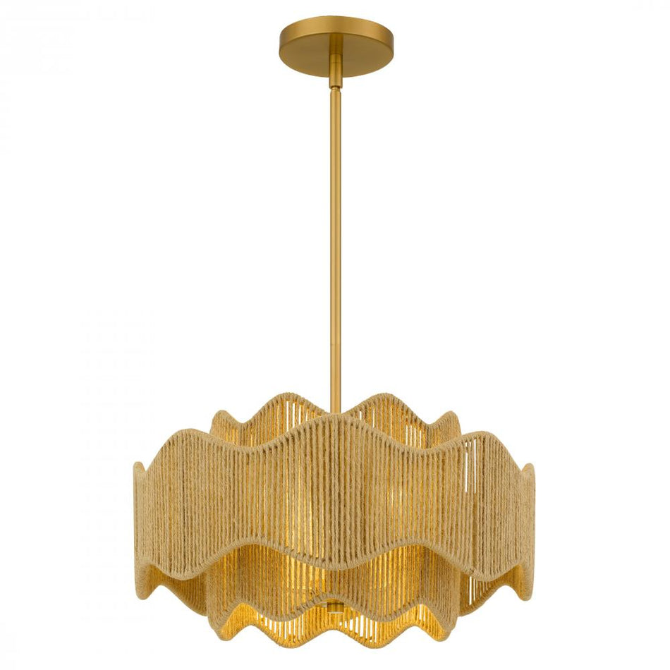 Nautical Drum Shade Pendant from the Evander Collection