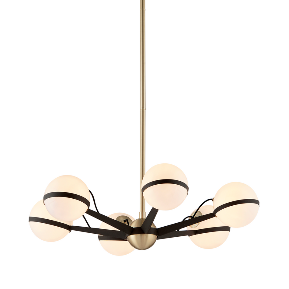 8 Light Chandelier from the Ace Collection