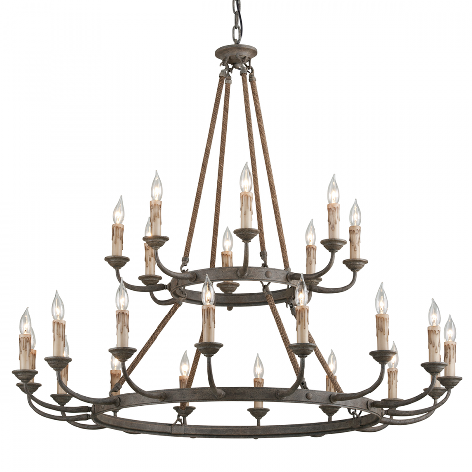 24 Light Chandelier from the Cyrano Collection