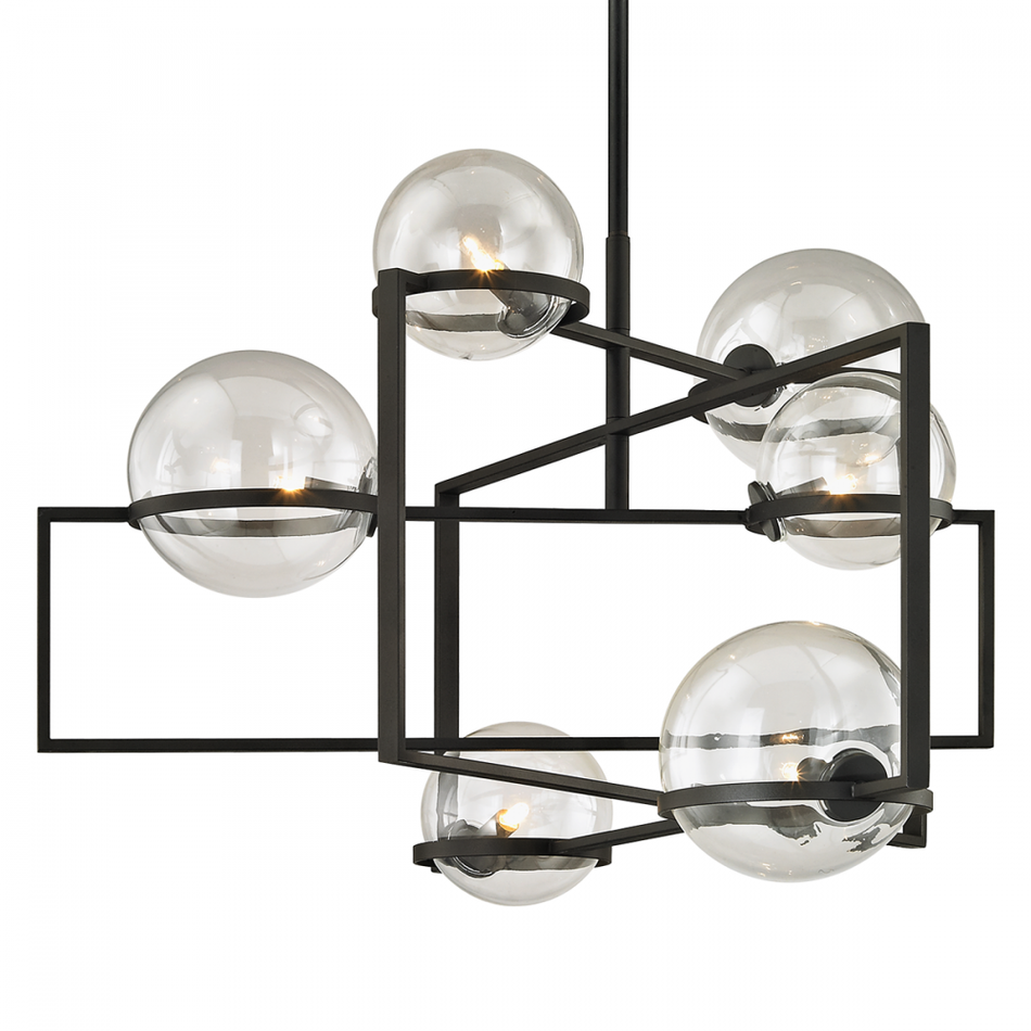 6 Light Chandelier from the Elliot Collection