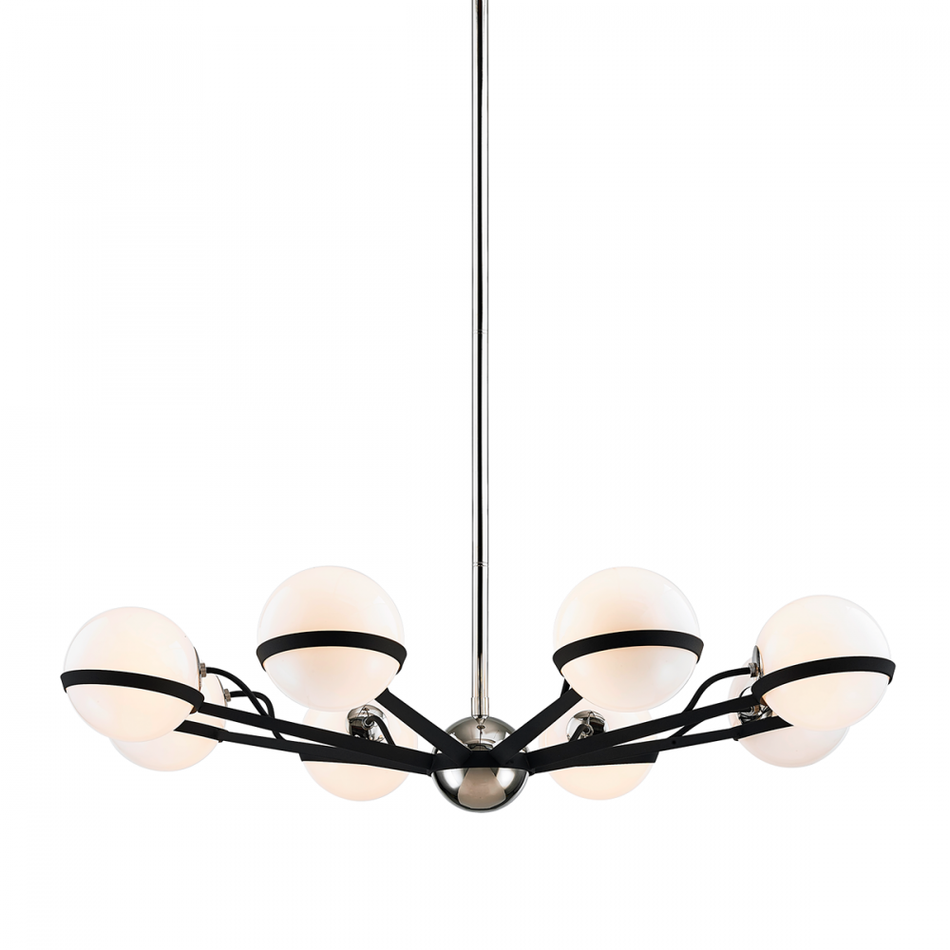 8 Light Chandelier from the Ace Collection