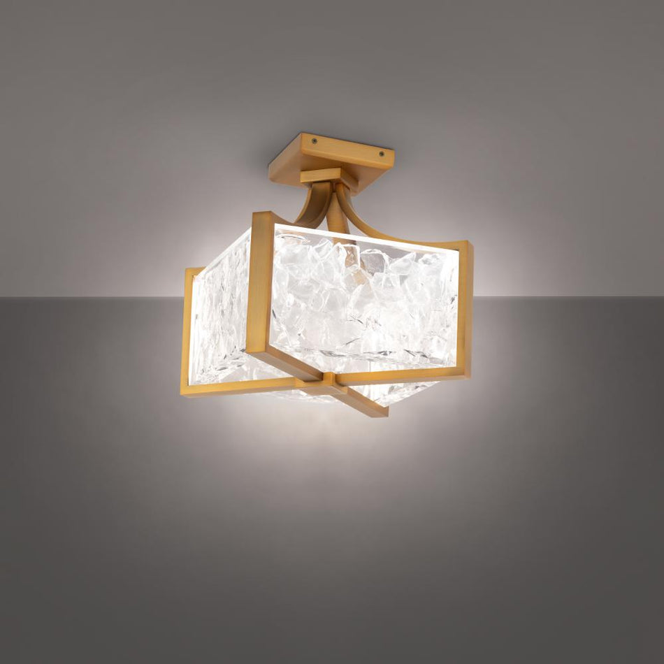 Cage Flush Mount from the Emblem Collection