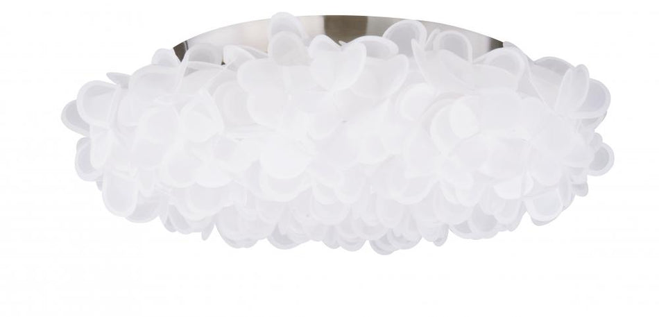 FLUFFY 22IN FLUSH MOUNT 3000K